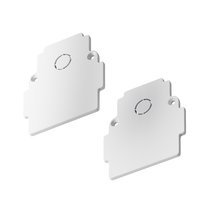 Заглушка торцевая 2шт Gravity встраиваемый белый - Maytoni