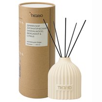 Диффузор ароматический Sandalwood, Bergamot & Citrus из коллекции Edge, 200 мл, бежевый - Tkano