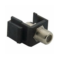 Вставка Keystone с F коннектором (SAT) 32555 BK, черный - Rikett