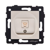 Розетка телефонная RJ11, золотой Kollinger REA-009GD для Aspekt, Eleganz, Reflex - Kollinger