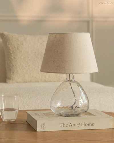 Прозрачная настольная лампа Дэми, цвет прозрачный - Louvre Home