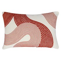 Подушка декоративная Feather lines из коллекции Ethnic, 30x45 - Tkano