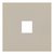 Лицевая панель для одиночной информационной розетки 35441 LT, латте - Rikett