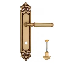 Дверная ручка Venezia Mosca WC-2 на планке PL96 французское золото - Venezia Collezione