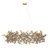 10101/800 Gold Подвесная люстра LOFT IT Spark - Loft It