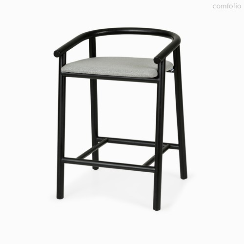 Полубарный стул Alter, цвет серый/черный - Cosmo