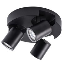 Споты потолочные настенные: Cпот черный поворотный KANLUX LAURIN EL-3O B 3xGU10 - Kanlux