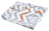 Плед KARNA хлопок "FRINENDY" 90x120 см, цвет серый - Bilge Tekstil