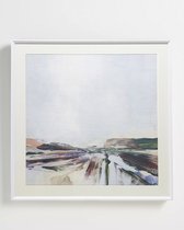 Квадратный постер Beauty, цвет белый - Louvre Home