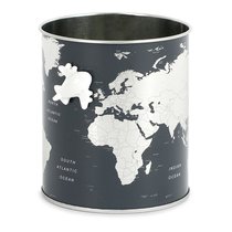 Подставка для канцелярских принадлежностей Globe, цвет серый - Balvi