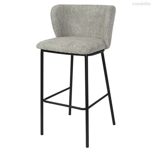 Стул барный Foggy, букле, серый - Bergenson Bjorn