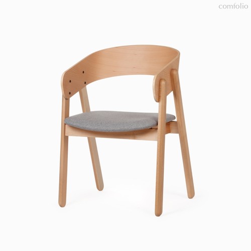 Обеденный стул Devlin, цвет светло-бежевый/светло-коричневый/сливочный - Cosmo Red