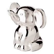 Копилка Edzard Слон 13х10х11 см, посеребрение - Edzard