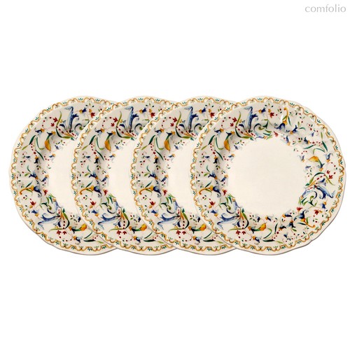 Набор тарелок пирожковых Gien Тоскана 16 см, 4 шт, фаянс - Gien