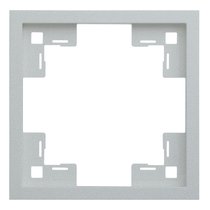 Одноместная рамка 35810 SV, серебро