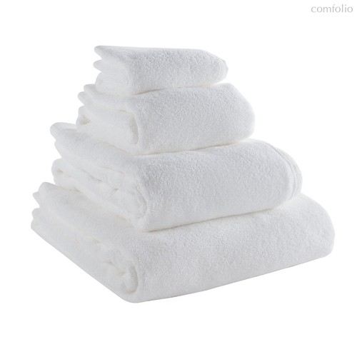 Полотенце банное белого цвета Essential, 70х140 см - Tkano