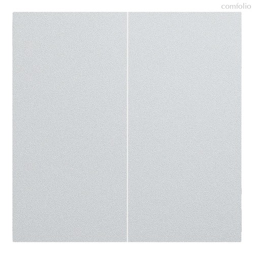 Клавиши двухклавишного выключателя 35611 SV, серебро - Rikett