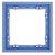 Рамка пластиковая VOLTUM S70 на 1 пост, деним - Voltum