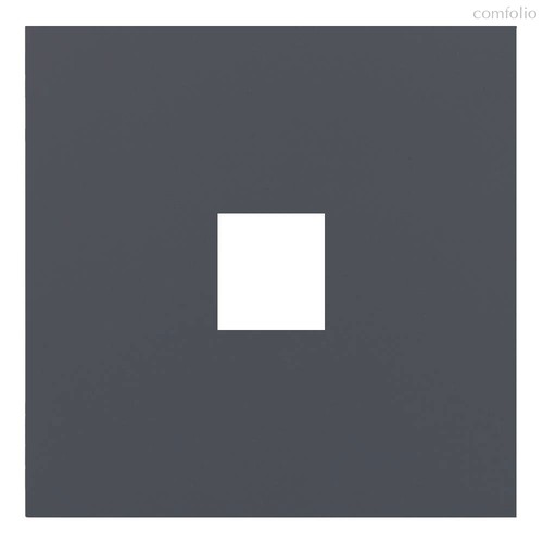 Лицевая панель для одиночной информационной розетки 35441 BT, базальт - Rikett