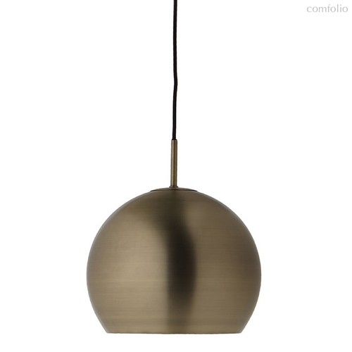 Лампа подвесная Ball, d25 см, латунь в глянце - Frandsen