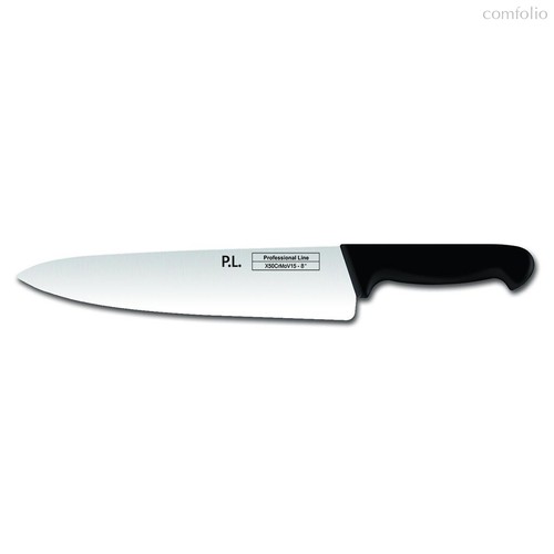 Шеф-нож PRO-Line 30 см, красная пластиковая ручка, P.L. Proff Cuisine - P.L. Proff Cuisine