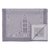 Дорожка из хлопка фиолетово-серого цвета с рисунком Щелкунчик, New Year Essential, 53х150см - Tkano