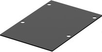 Боковая глухая заглушка для профиля DN18CS5074BSet, Цвет: Черный, Серия:DN18 - Donel