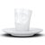 Кофейная чашка с блюдцем Tassen Buffled 80 мл белая - Fiftyeight Products