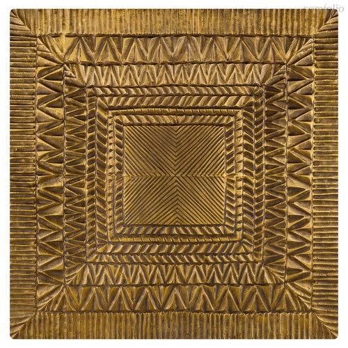 Панно декоративное Square Brass (А), цвет Состаренная латунь - Covali
