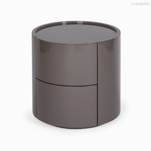 Прикроватная тумба Cecily диаметр 44, цвет серый - Cosmo