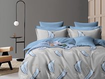 Комплект постельного белья CA-1-785 1.5 Сатин печатный с наволочками 70х70х2шт. - АльВиТек