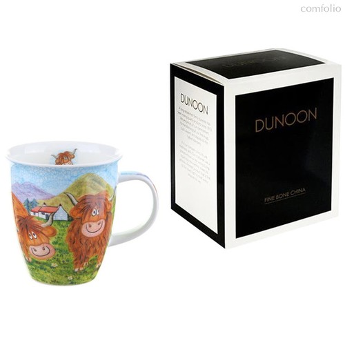Кружка Dunoon "Высокогорные коровы. Невис" 300мл - Dunoon
