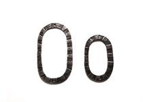 Кованая цифра 0 15 см - Covali