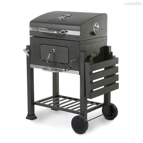 Прямоугольный угольный гриль LOCKER, цвет черный - Start Grill
