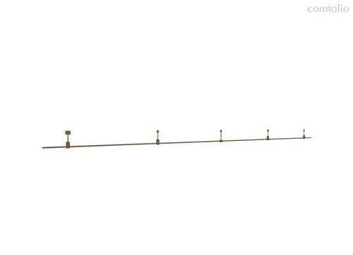 Magnet Modular System «CODE 1.2», L4000хH135 мм, DC24V, основание для модульных светильников, темная бронза, блок питания в комплект не входит - Donolux