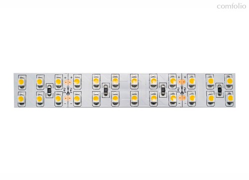 Donolux гиб.светодиод.лента,теп.-белая 3000К 24V DC, 19,2W/m,240 д/м.,1320Lum/m,самоклейка,бабина 5 - Donolux