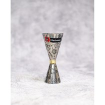 Джиггер 25/50 мл нерж. хром с рисунком P.L.- Barbossa - P.L. Proff Cuisine