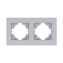 Рамка 2-постовая, серый Kollinger Eleganz Plex EP2GY - Kollinger