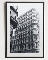 Интерьерный постер ANN Street, цвет белый - Louvre Home