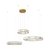 10135/3 Gold Подвесной светильник LOFT IT Crystal ring - Loft It