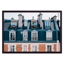 Крыша дома Париж, 30x40 см - Dom Korleone