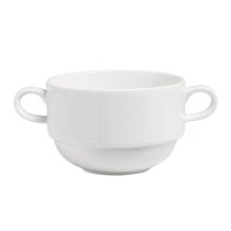 Бульонница 320 мл d 10,3 см h6,6 см Simply Fine Plus Stackable 6шт., цвет белый - Noble