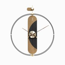 Часы настенные Carel, цвет черный - Cosmo