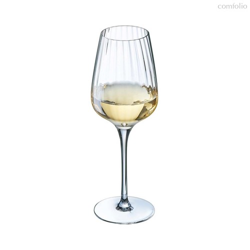 Бокал для вина 350 мл хр. стекло "Симметрия" Optical d 8 см h23 см Chef&Sommelier [6] - Chef&Sommelier