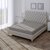 Простыня Verossa "Stripe На Резинке 160/200/30 борт 30 Gray" - Nordtex