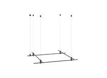 Magnet Modular System «CODE 1.2», L1000хL1000хH95-3000 мм (высота регулируется), DC24V, подвесное основание для модульных светильников, черный, блок питания в комплект не входит - Donolux