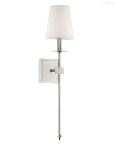 Серебряное бра Монро, цвет серебряный - Louvre Home