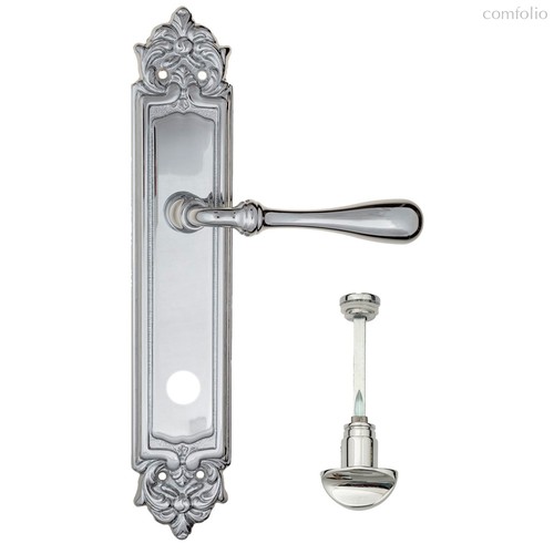 Дверная ручка на планке Fratelli Cattini RETRO WC-2 PL96-CR полированный хром - Fratelli Cattini