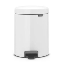 Ведро для мусора с педалью Brabantia NewIcon 5 л, белое - Brabantia