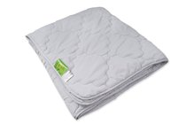 Одеяло ОМФ-О-15-Серый "ЛЕБЯЖИЙ ПУХ CLASSIC" 140х205 легкое - АльВиТек